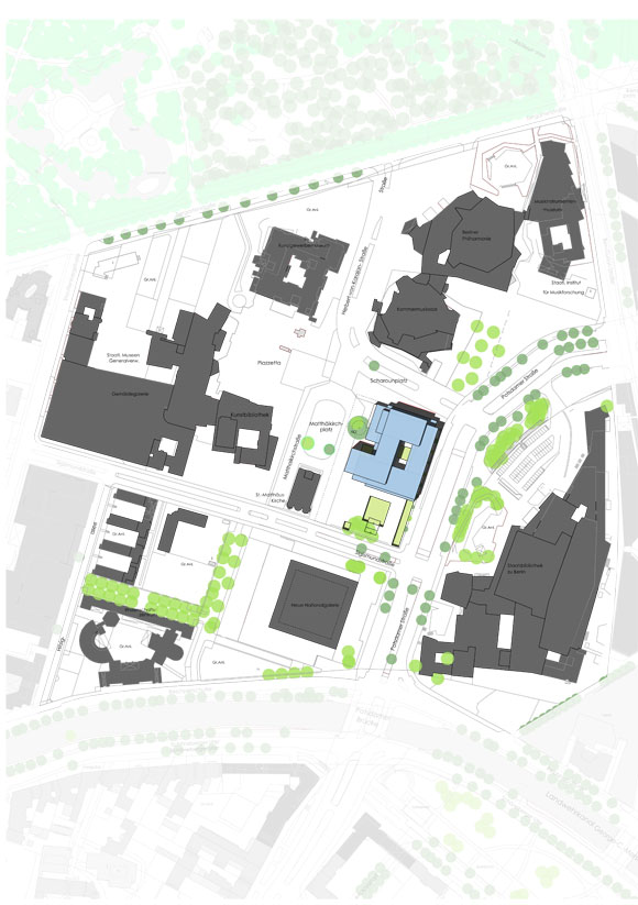 Lageplan Wettbewerb Berlin